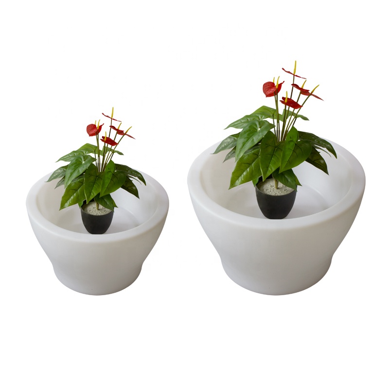 Smart Garden Weed - Lüks Modern Bahçe Saksısı Plastik Çiçek