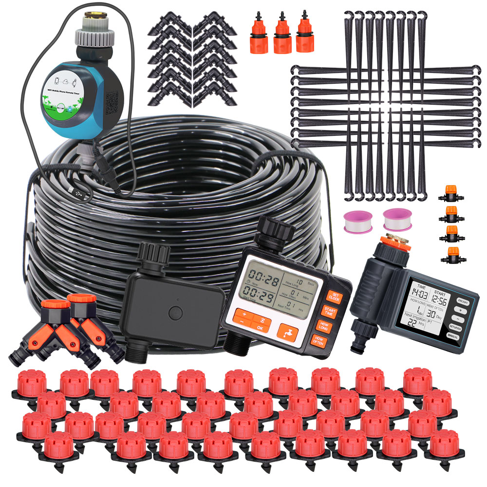 Smart Garden Auk - 50-5M 1/4 ''hortum ayarlanabilir Drippers otomatik