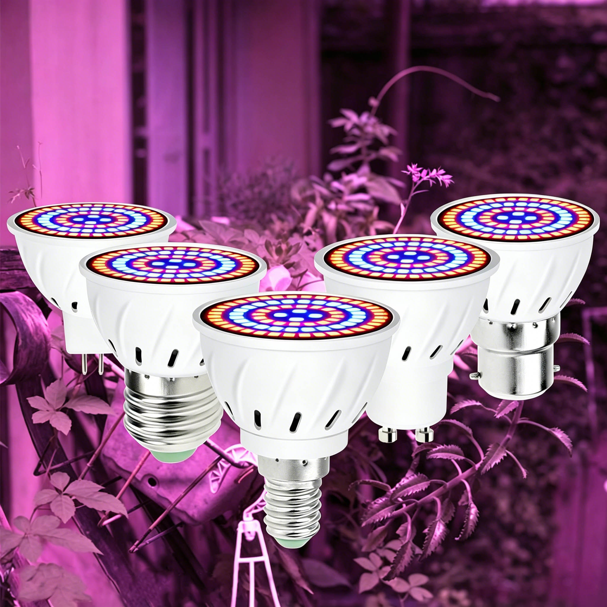 Plant Grow Light Full Spectrum - Büyüme Lambası E27 Tam Spektrumlu LED