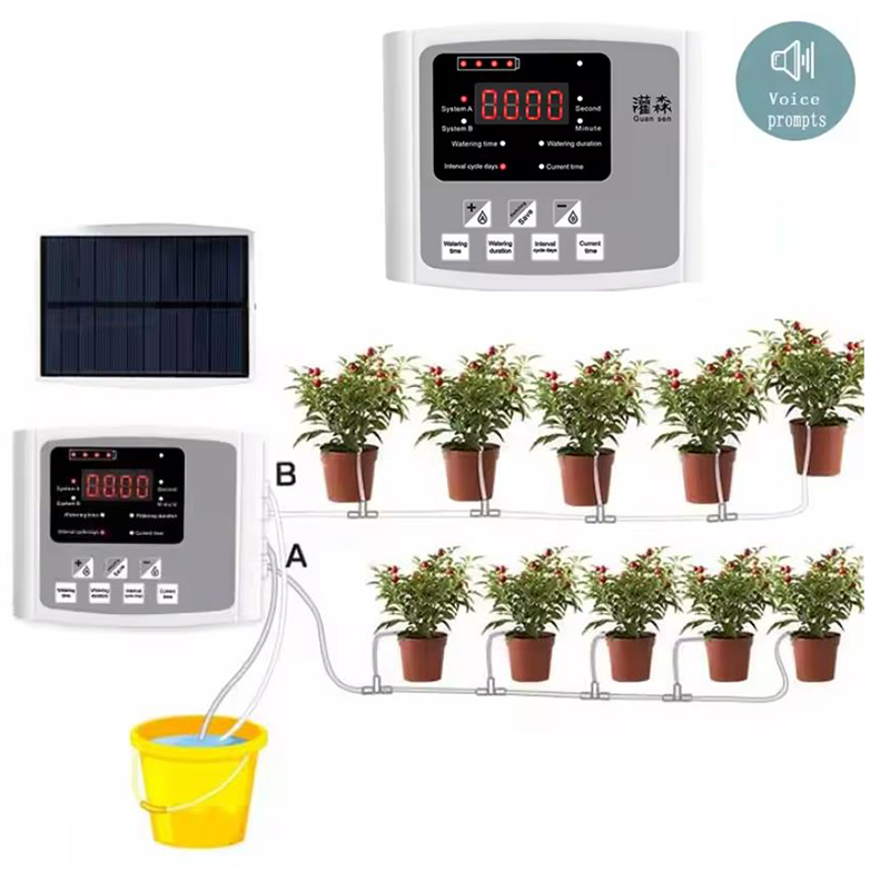 Smart Garden Auk - Güneş Enerjili Sulama Sistemi Bahçe Otomatik