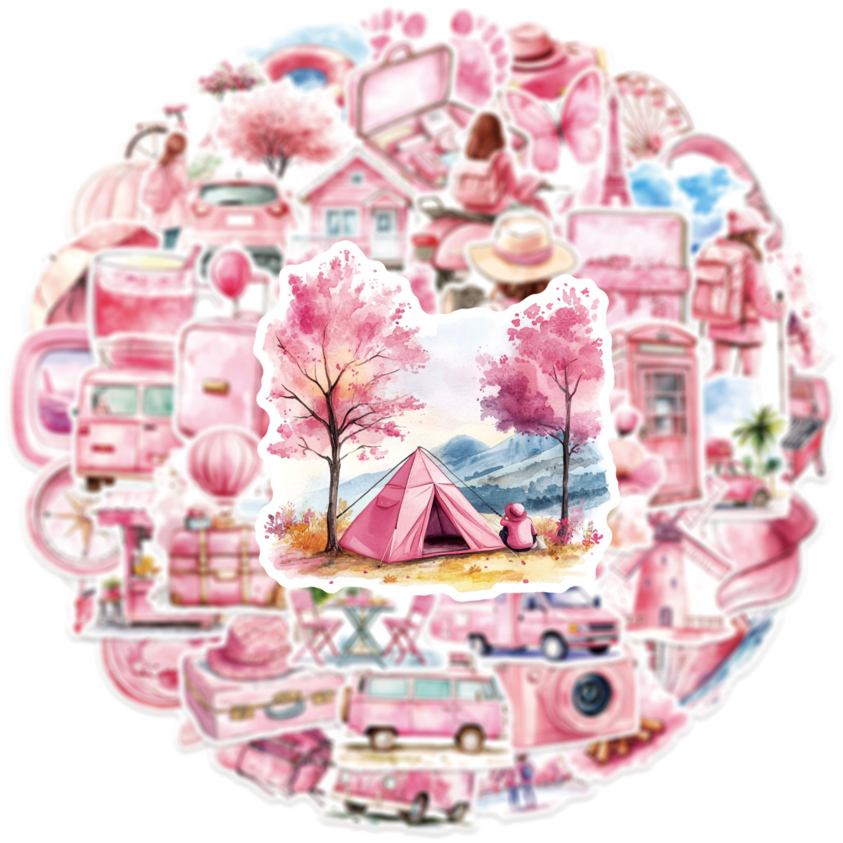 50-100 adet pembe suluboya açı - Garden Journal Planner incelemesi ve fiyatı