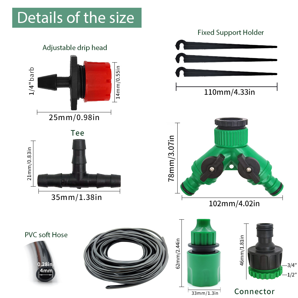 Sera 15M-30M DIY damla sulama  - Smart Garden Auk incelemesi ve fiyatı