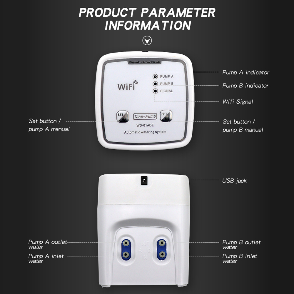 WIFI akıllı sulama cihazı çift - Smart Garden Auk incelemesi ve fiyatı