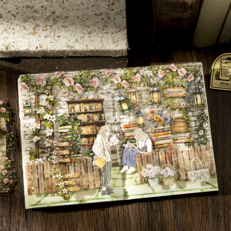 20 adet/grup Kawaii Kırtasiye  - Garden Journal Planner incelemesi ve fiyatı