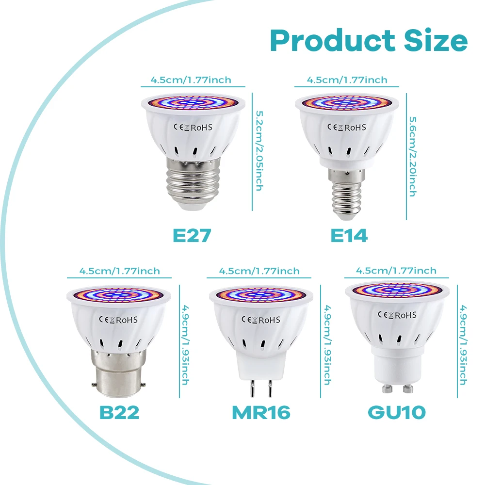 Büyüme Lambası E27 Tam Spektru - Plant Grow Light Full Spectrum incelemesi ve fiyatı