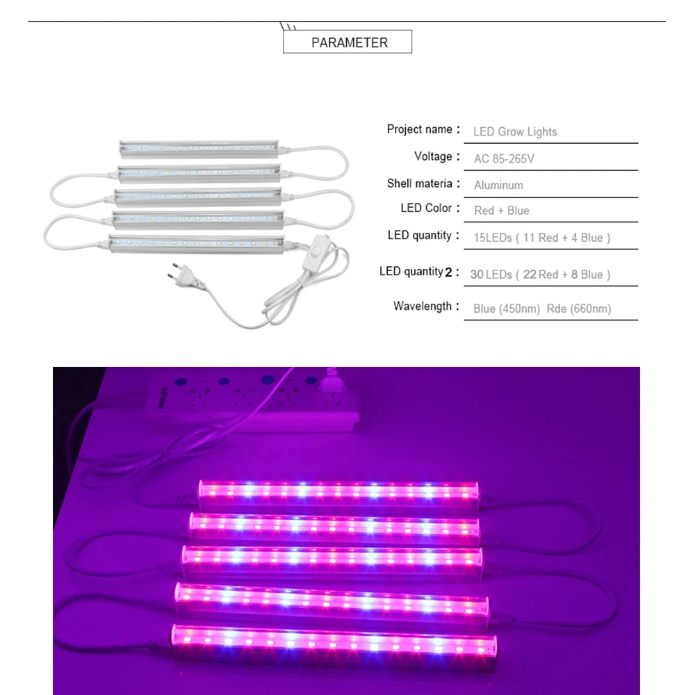 12 İnç LED Bitki Yetiştirme Iş - Plant Grow Light Full Spectrum incelemesi ve fiyatı