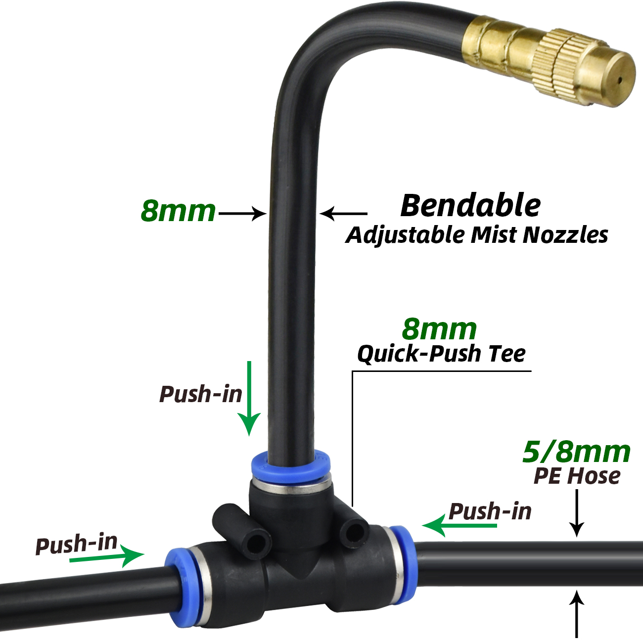 KESLA 5-30M Veranda Bahçe 5/8m - Smart Garden Sprinkler System incelemesi ve fiyatı