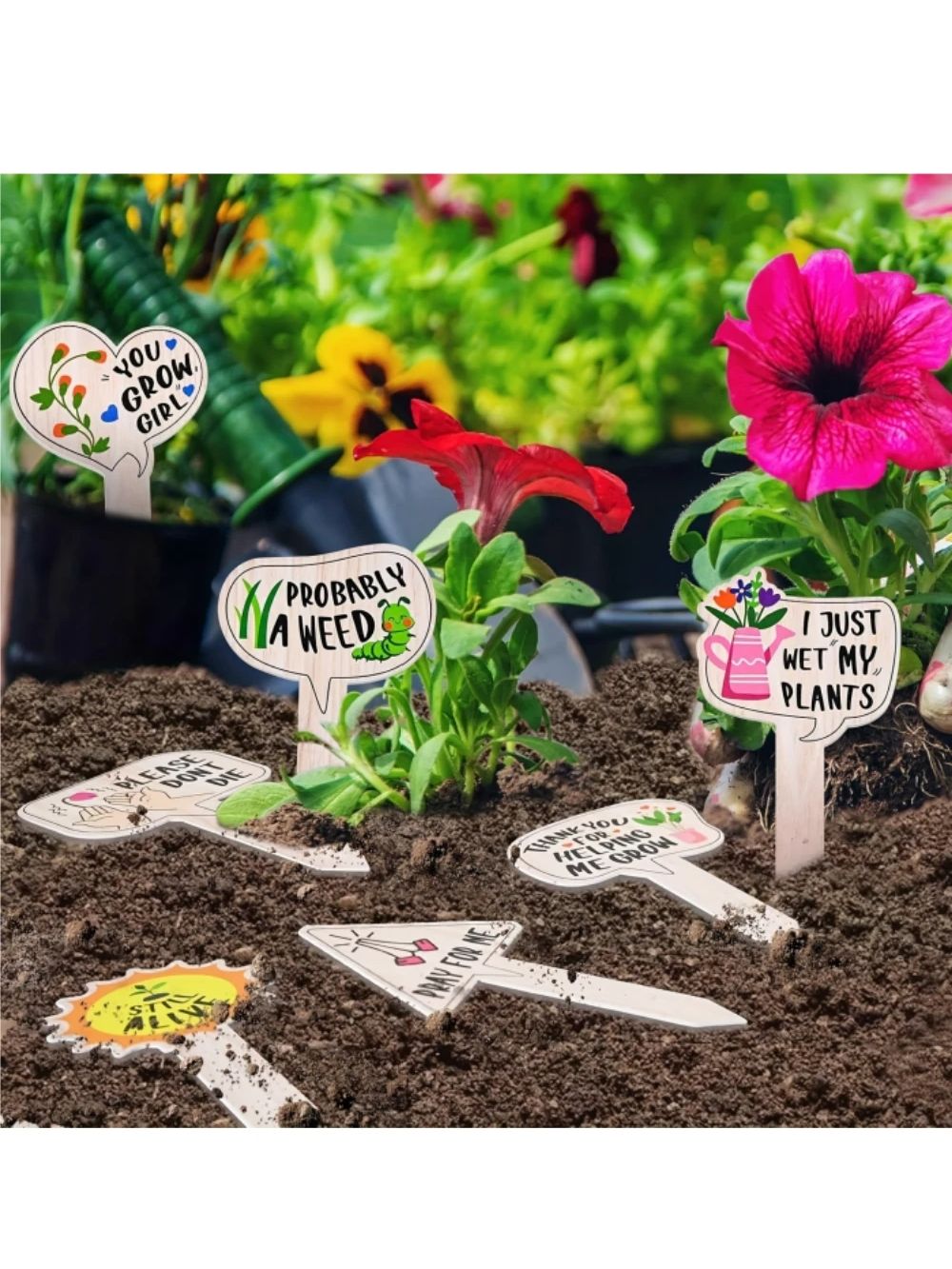5/10 adet bitki etiketleri etl - Garden Journal Planner incelemesi ve fiyatı