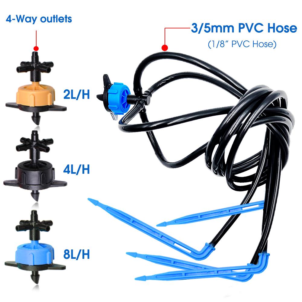 10 takım 2/4/8L/H Viraj Ok Dam - Smart Garden Sprinkler System incelemesi ve fiyatı
