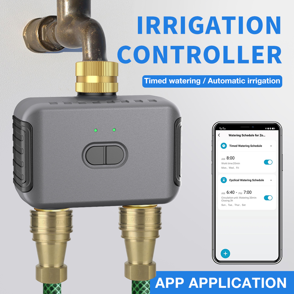 Tuya 2 Bölge Sulama Zamanlayıc - Smart Garden Sprinkler System incelemesi ve fiyatı